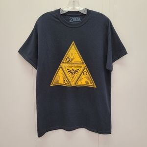 Nintendo The Legend Of Zelda Silhouette Triforce T-shirt